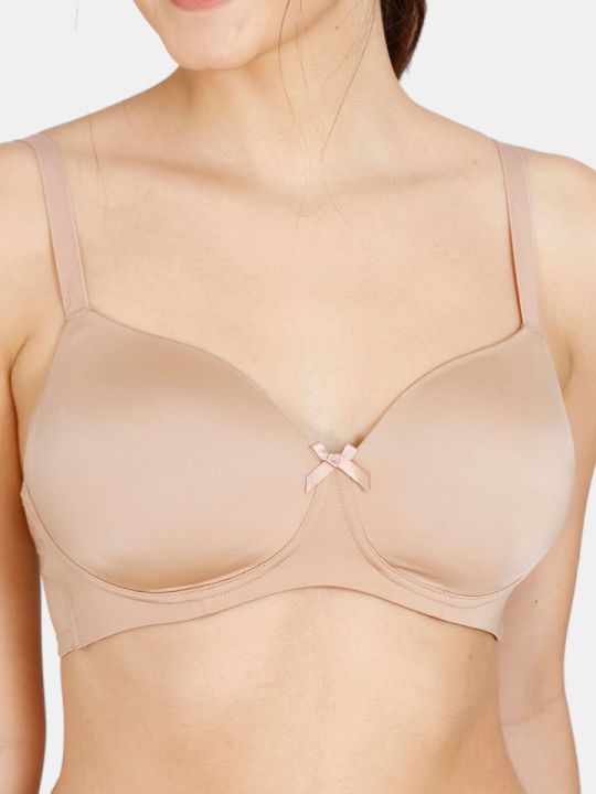 Copper Infused Padded Non-Wired 3/4Th Coverage T-Shirt Bra (Roebuck)