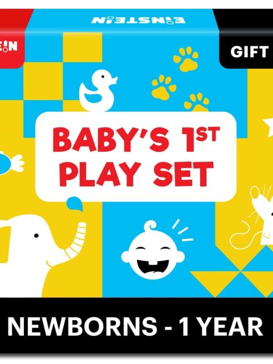 Gift Set for Babies, Newborns and Infants of Age 1-3-6-9-12 Months (Einstein Box)