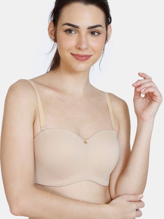 Innovation Padded Non Wired 3/4th Coverage Strapless Bra (Roebuck)