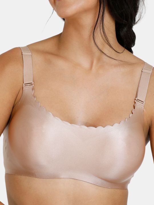 Miracle Double Layered Non Wired Full Coverage T-Shirt Bra (Cuban Sand)