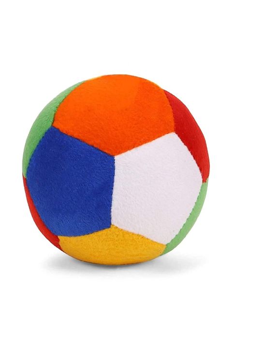Plush Soft Toy Cute Kids Animal Home Decor, 10 cm, Rattle Ball (Babique)