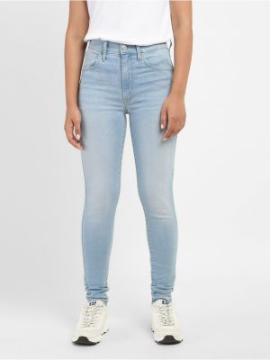 Womens Blue 711 Skinny Fit Jeans (Levi's)