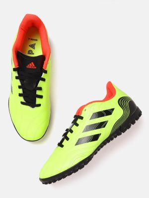 ADIDAS Unisex Fluorescent Green Copa Sense.4 TF Football Shoes