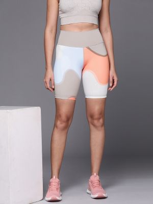 ADIDAS Women Printed High-Rise Aeroready Cycling Shorts