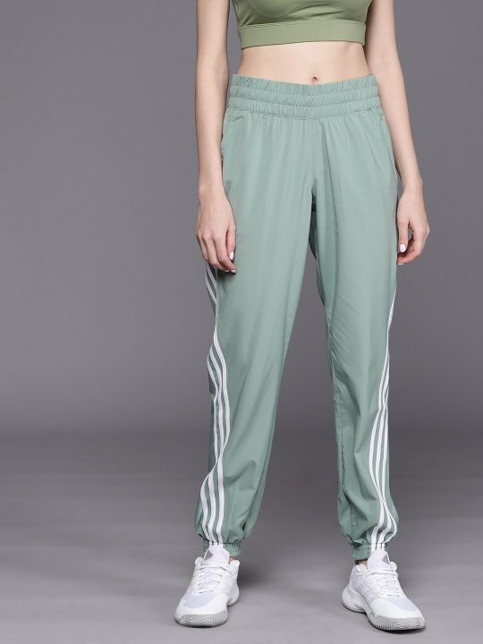ADIDAS Women Trainicons-3 Stripes Tapered Fit Joggers