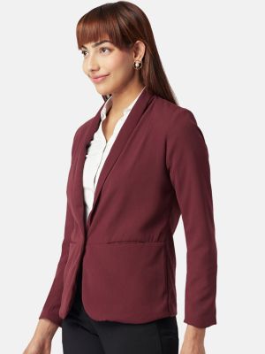 Annabelle by Pantaloons Women Single Breasted Formal Blazer
