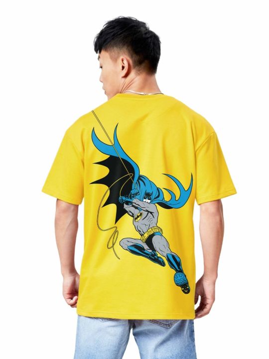 Batman: Gotham's Knight Oversized T-shirts For Mens (The Souled Store)
