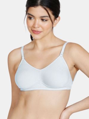 Beautiful Basics Double Layered Non Wired Full Coverage Backless Bra - White