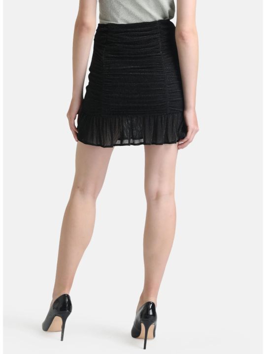 Black Mini Skirt (KAZO)