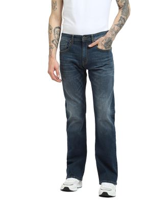 Blue Low Rise Bootcut Jeans -28 (Jack & Jones)