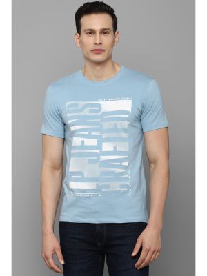 Blue T-shirt (Louis Philippe)