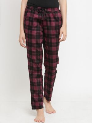 Claura Women Checked Lounge Pants