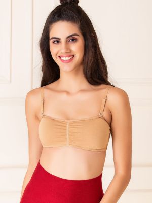 Cotton Non-padded Non-Wired Multiway Beginners Bra