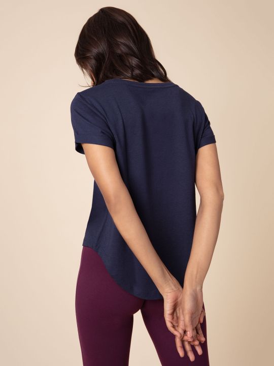 Essential Cotton Modal Tee In Relaxed Fit (Nykd)