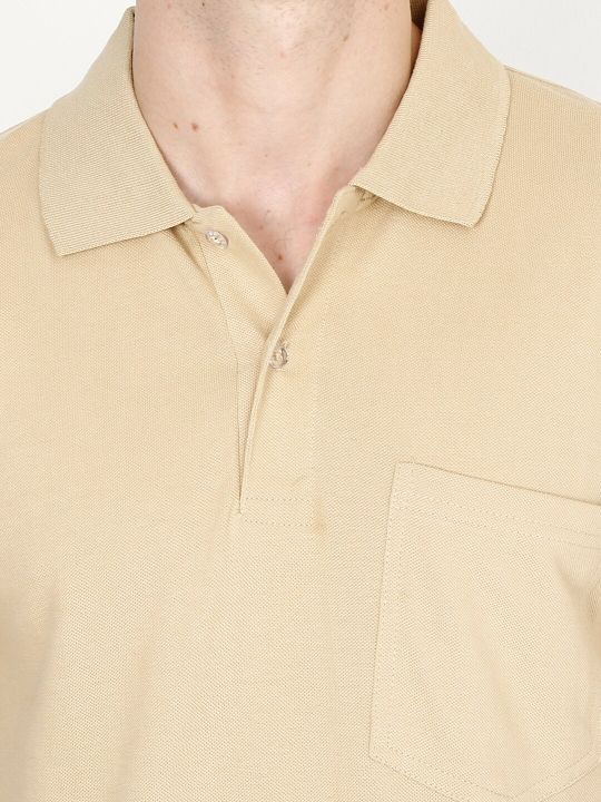 Fleximaa Polo Collar Cotton T-shirt