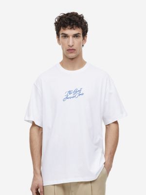 H&M Men Relaxed Fit Printed T-shirt
