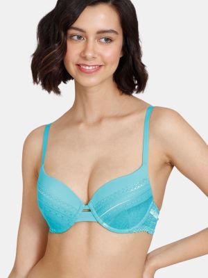 Heartstopper Push-Up Wired 3/4th Coverage Bra - Ceramic