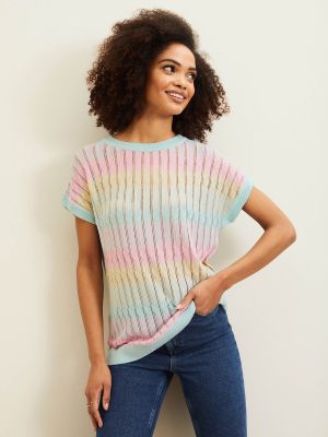 Knitted Tee-Multi-Color (Lipsy)
