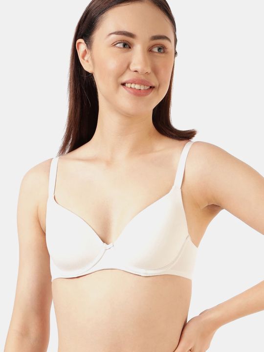 Marks & Spencer Padded Wired Full Coverage T-Shirt Bra - Faded Blue