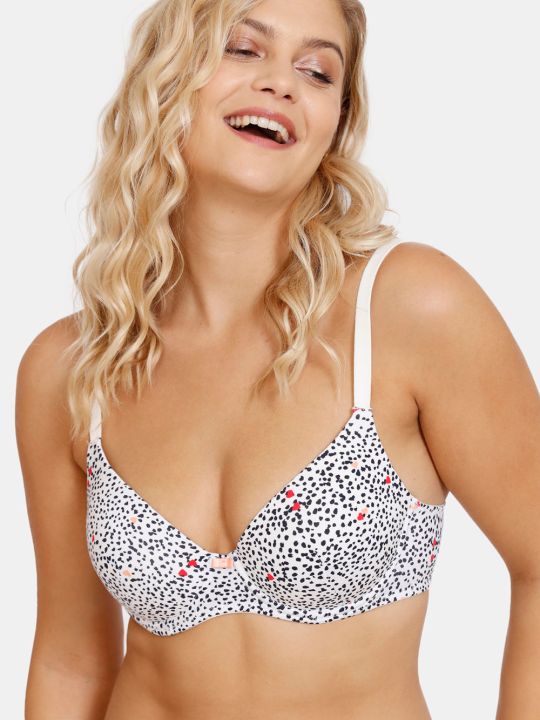 Marks & Spencer Single Layered Non Wired Full Coverage Cami Bra - Light Cream