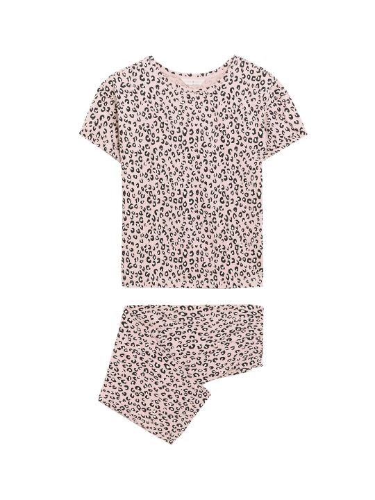 Marks & Spencer Women Animal Printed Pure Cotton Night Suit