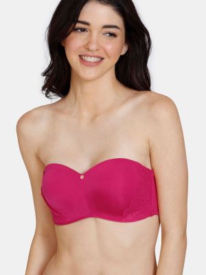 Marshmallow Padded Non Wired 3/4th Coverage Strapless Bra - Jazzy