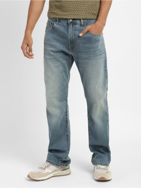 Men Blue 517 Slim Jeans (Levi's)