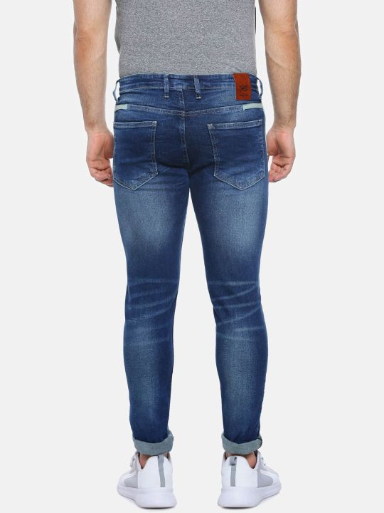 Men Regular Stylish Blue Jeans (Campus Sutra)