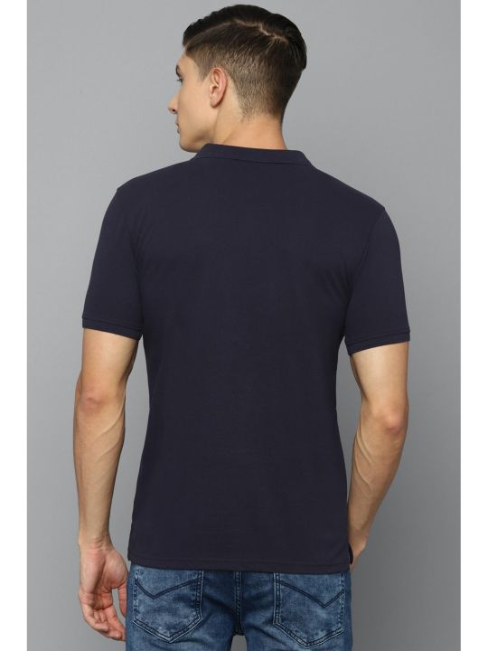 Navy T-shirt (Louis Philippe)