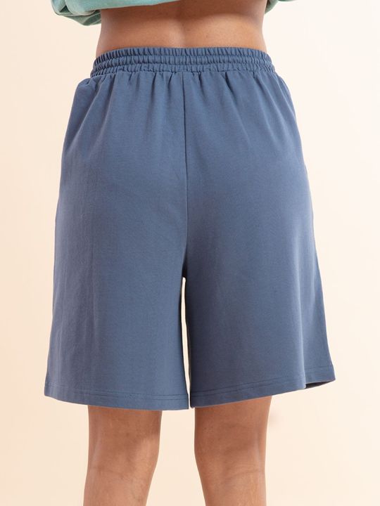 All Day High waisted board shorts-NYAT100 China Blue (Nykd)