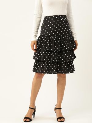 Polka Dot Frill Skirt (Trend Arrest)