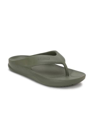 Puma Unisex Green Slip-On Flip-Flops