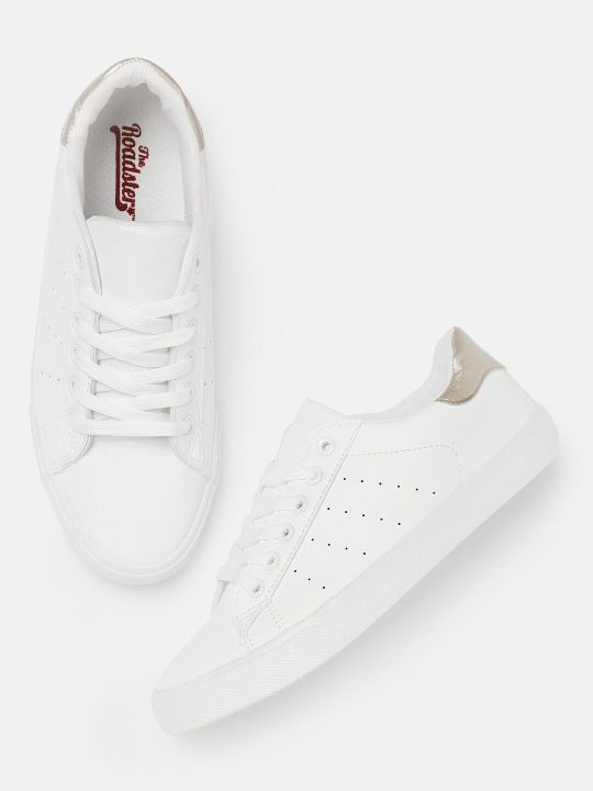 Roadster The Lifestyle Co Women White Sneakers