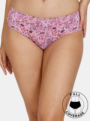 Robin's Song Low Rise Full Coverage Hipster Panty - Violet Tulip