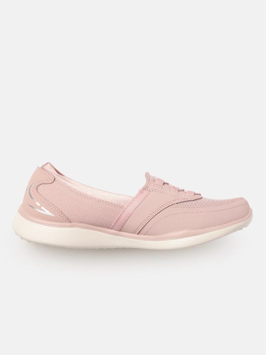 Skechers Women Pink Microburst 2.0 Slip-On Sneakers