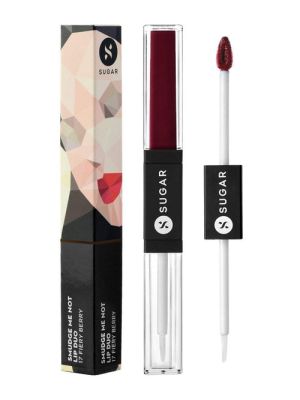 Smudge Me Not Lip Duos - 17 Fiery Berry (Marsala)