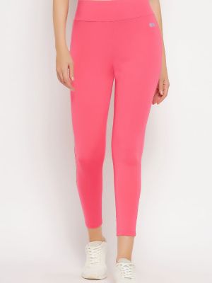 Snug Fit High-Rise Active Tights in Rose Pink