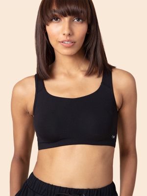 Soft Cup Easy-Peasy Slip-On Bra With Full Coverage - Black NYB113 (Nykd)