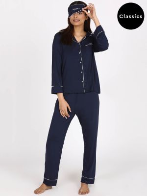 Sumptuously Soft Button Down Pajama (Nykd)