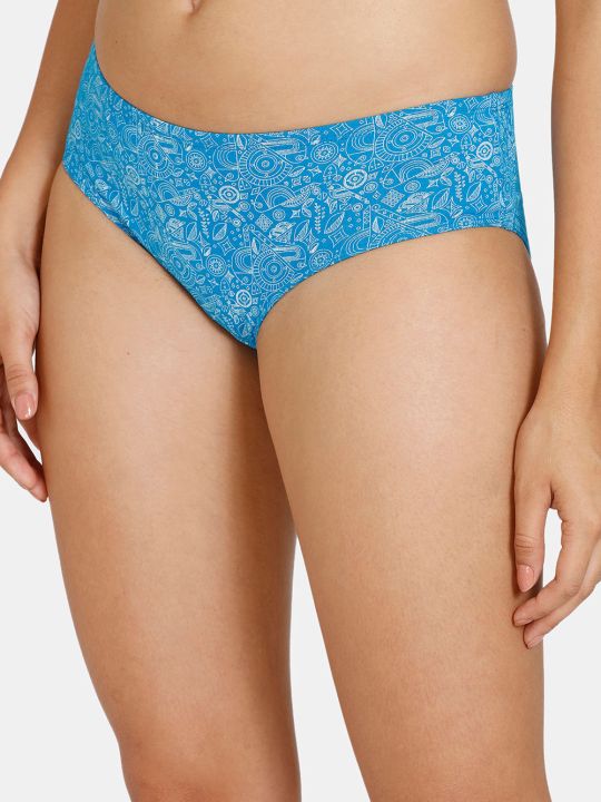 Sun's Bird Low Rise Full Coverage Hipster Panty - Methyl Blue