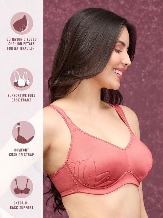 Super Lift Non Wired Non Padded Bra Red NYB251 (Nykd)