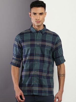 Tommy Hilfiger Tartan Checked Oxford Weave Casual Shirt