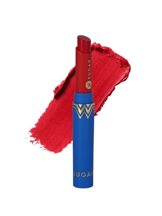 Wonder Woman Creamy Matte Lipsticks - 08 World Ruler (Chilli Red)