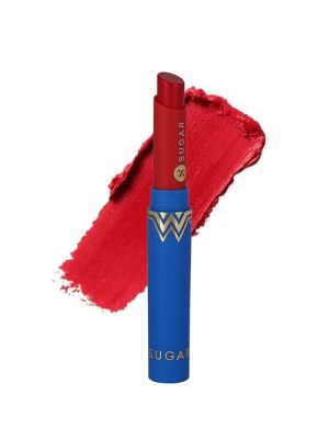 Wonder Woman Creamy Matte Lipsticks - 08 World Ruler (Chilli Red)