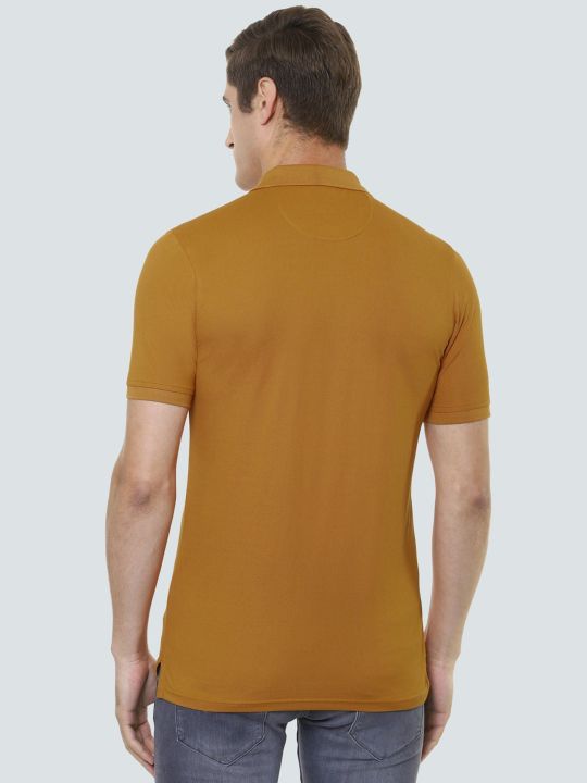 Yellow Polo T-Shirt (Louis Philippe)