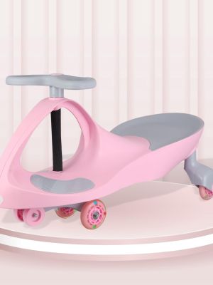 Pink Swing Car for Kids | R for Rabbit Iya Iya Ace | Scratch Free PU Wheels